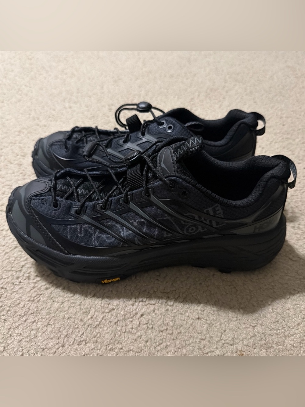 Hoka One One Women’s Size 7.5 U Mafate Three2 Wordmark Shoes 1175490 BCKT NEW